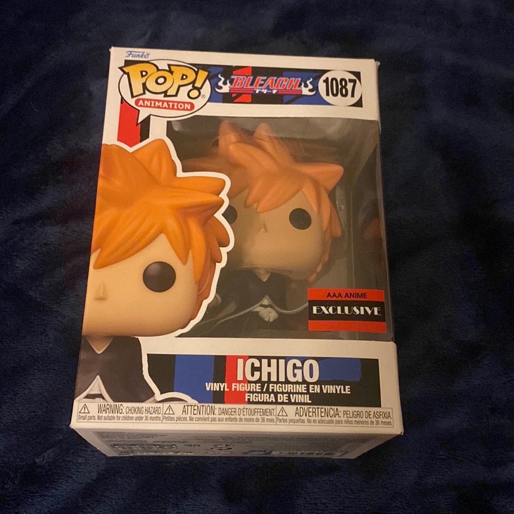 Bleach Anime Ichigo #1087 Anime AAA Exclusive Funko‎ Pop